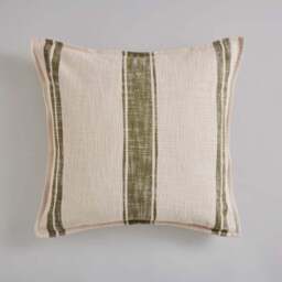 Churchgate Mallory Stripe Cotton Square Cushion - thumbnail 3