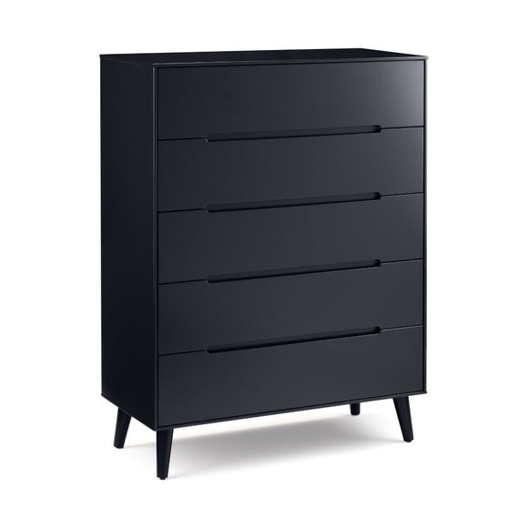 Cecil 5 Drawer Chest, Anthracite - image 1