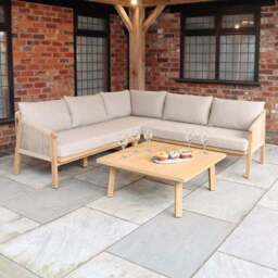 Roma 5 Seater Outdoor Corner Set - thumbnail 2