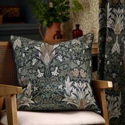 Morris & Co. Snakeshead Square Cushion - thumbnail 1