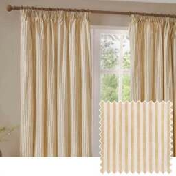 Yard Hebden Striped Pencil Pleat Curtains (Blackout Available) - thumbnail 6