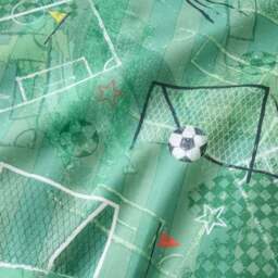 Football Pitch Duvet Cover & Pillowcase Set - thumbnail 5