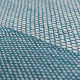 Diamond Flatweave Stripe Wool Rug - thumbnail 2