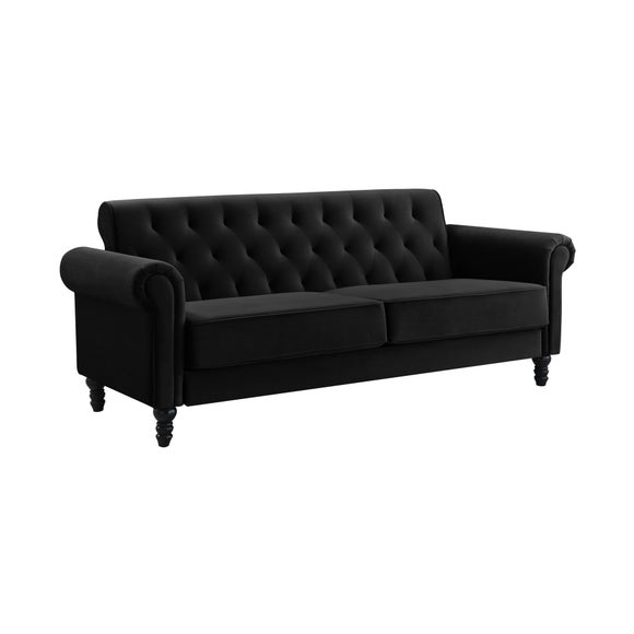 Greta Velvet 3 Seater Sofa - image 1