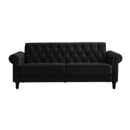 Greta Velvet 3 Seater Sofa - thumbnail 5