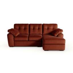Milton Matte Velvet Corner Chaise Sofa - thumbnail 6