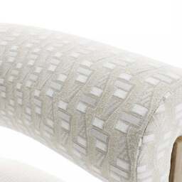 Fallon Cut Velvet Accent Chair - thumbnail 3