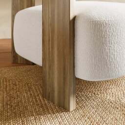 Fallon Cut Velvet Accent Chair - thumbnail 5