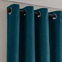Luna Brushed Eyelet Curtains (Blackout Available)