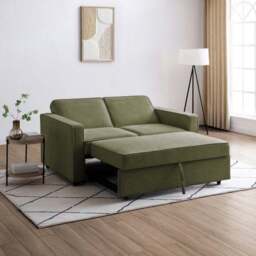Kayden Chenille Pop Up 2 Seater Double Sofa Bed - thumbnail 3