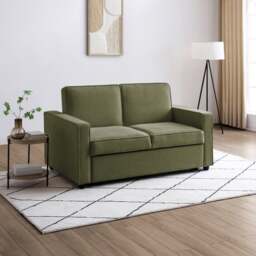 Kayden Chenille Pop Up 2 Seater Double Sofa Bed - thumbnail 1