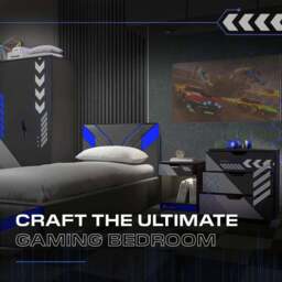 X Rocker Octane 3 Piece Bedroom Set - thumbnail 6
