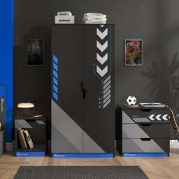 X Rocker Octane 3 Piece Bedroom Set - thumbnail 1