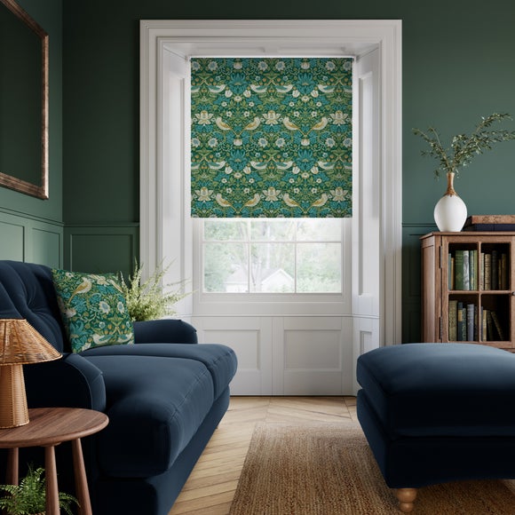 William Morris at Home Strawberry Thief Daylight Made to Measure Roller Blind - image 1
