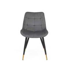 Hadid Set of 2 Dining Chairs, Velvet - thumbnail 3