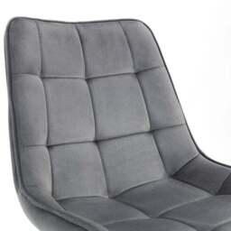 Hadid Set of 2 Dining Chairs, Velvet - thumbnail 4