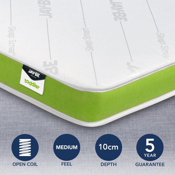 JayBe Toddler Medium Anti Allergy Foam Free Pocket Sprung Mattress - image 1