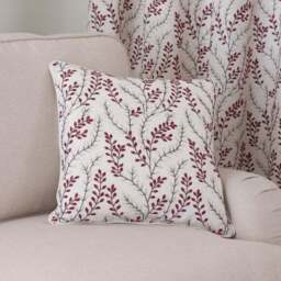 Shimla Embroidered Floral Pencil Pleat Curtains - thumbnail 6