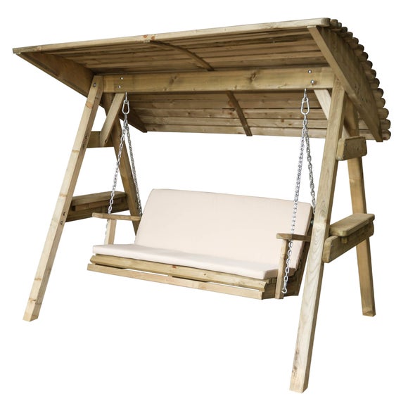 Miami 3 Seater Bench Pad with Back - image 1