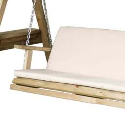 Miami 3 Seater Bench Pad with Back - thumbnail 2