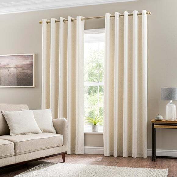 Sydney Eyelet Curtains by Dunelm