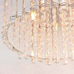 Vogue Crystal Blessing 4 Light Flush Ceiling Light - thumbnail 5