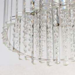 Vogue Crystal Blessing 4 Light Flush Ceiling Light - thumbnail 4