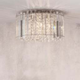Vogue Crystal Blessing 4 Light Flush Ceiling Light - thumbnail 1
