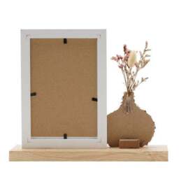 Hestia Freestanding Photo Frame with Vase & Dried Flowers - thumbnail 4