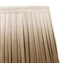 Scallop Ombre Soft Pleated Tapered Lamp Shade - thumbnail 4