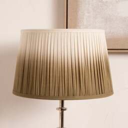 Scallop Ombre Soft Pleated Tapered Lamp Shade - thumbnail 1