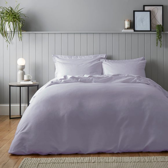 Soft & Cosy Luxury 100% Brushed Cotton Duvet Cover & Pillowcase Set - image 1