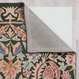 Annalise Mid Century Floral Wool Rug - thumbnail 3