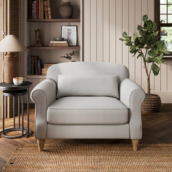 Millie Tiny Stripe Snuggle Chair - image 1