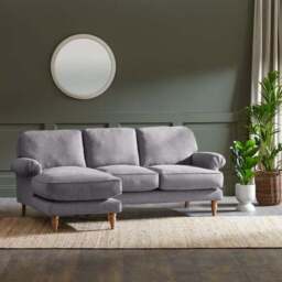Jolene Soft Texture Corner Chaise Sofa - thumbnail 2