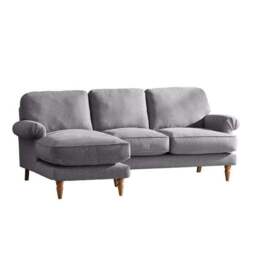 Jolene Soft Texture Corner Chaise Sofa - thumbnail 3