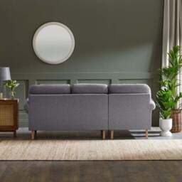 Jolene Soft Texture Corner Chaise Sofa - thumbnail 5