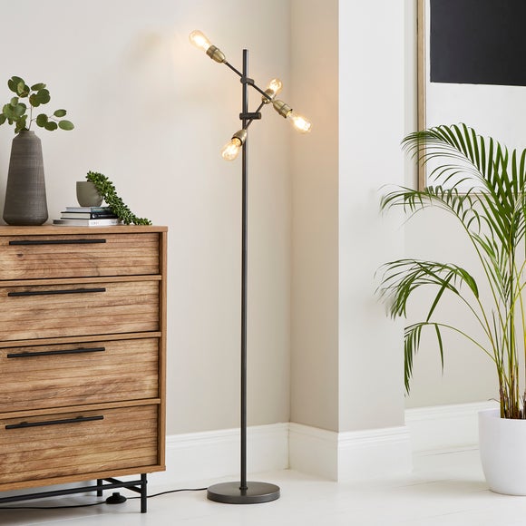 Marsden Industrial 4 Light Floor Lamp - image 1