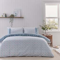 Bronwyn Frill Duvet Cover and Pillowcase Set - thumbnail 1