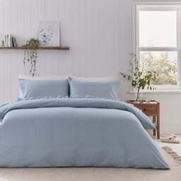 Bronwyn Frill Duvet Cover and Pillowcase Set - thumbnail 2