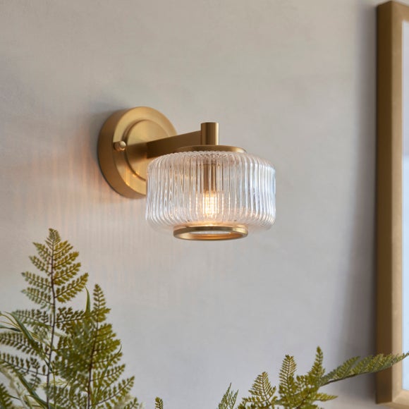 Vogue Jake Ribbed Wall Light - image 1