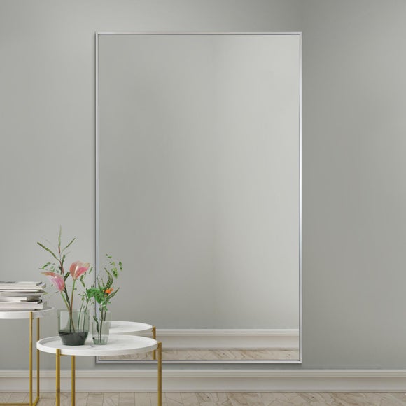 Artus Aluminium Rectangle Wide Full Length Wall Mirror - image 1