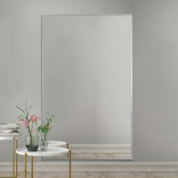 Artus Aluminium Rectangle Wide Full Length Wall Mirror - thumbnail 1