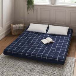 Mito Window Pane Check Double Futon - thumbnail 2