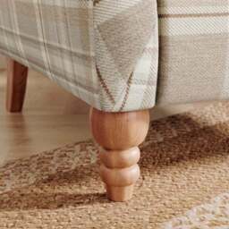 Charnwood Checked Pushback Armchair - thumbnail 5