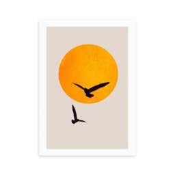 East End Prints Birds In The Sky Print - thumbnail 2