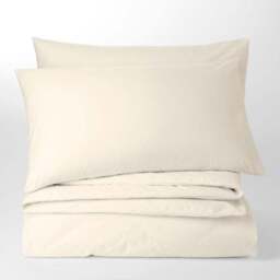 Pure Cotton Plain Dye Duvet Cover - thumbnail 3