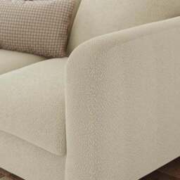 Luca Tonal Boucle Reversible Corner Chaise Sofa - thumbnail 5
