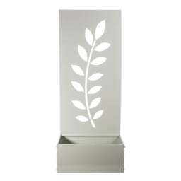 Screen Planter with Fern Design