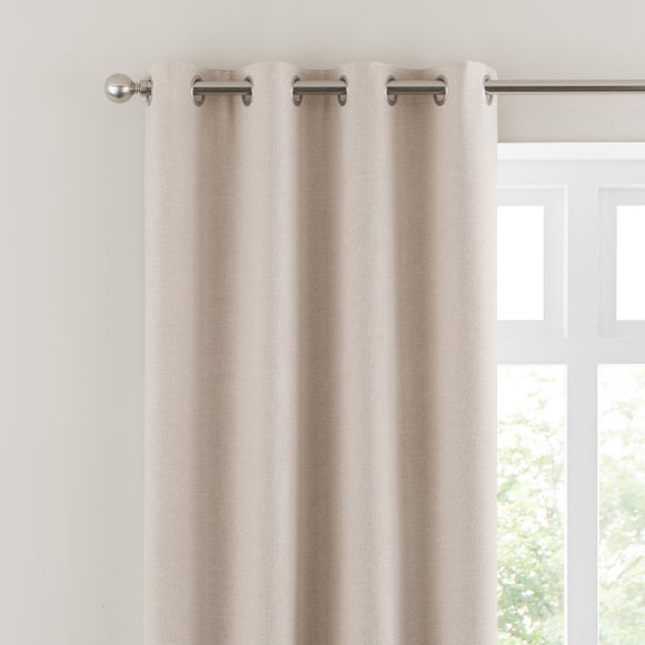 Calista Eyelet Curtains (Blackout Available) - image 1